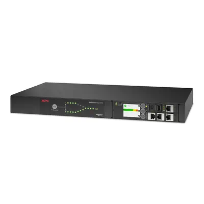 APC Automatic Transfer Switch AP4423A - (8x) C13 + (1x) C19, 3680W, montable en rack 1U_1