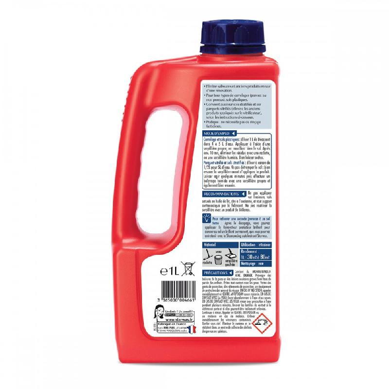 Décapant sans rinçage STARWAX 1L - Pour carrelage, PVC, parquet et béton ciré_1