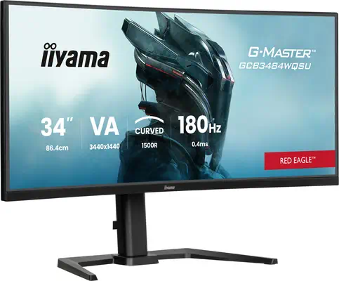 Iiyama G-MASTER GCB3484WQSU-B1 écran plat de PC 86,4 cm (34