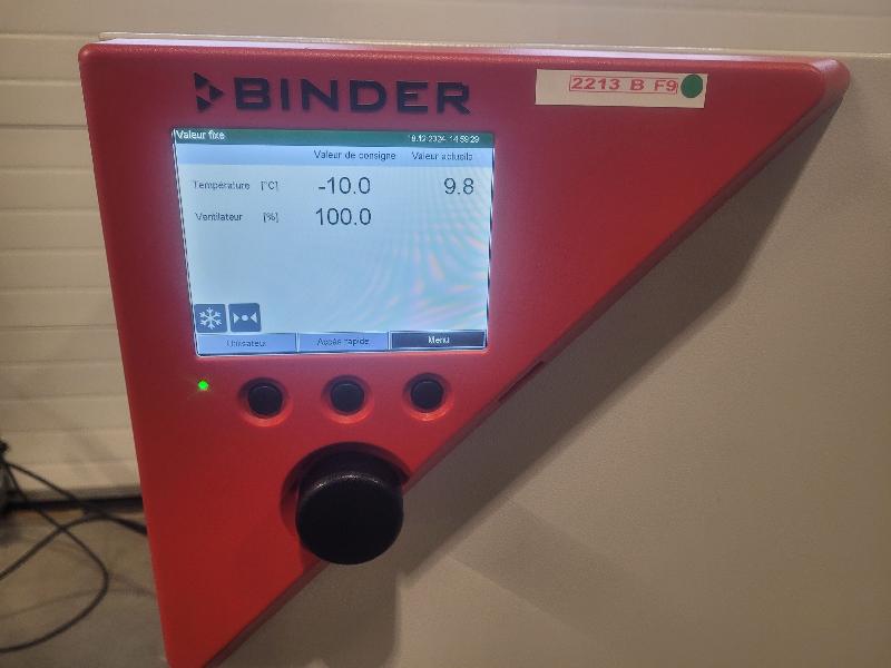 Incubateur / étuve réfrigéré BINDER KB-115 avec convection forcée 100°C_1