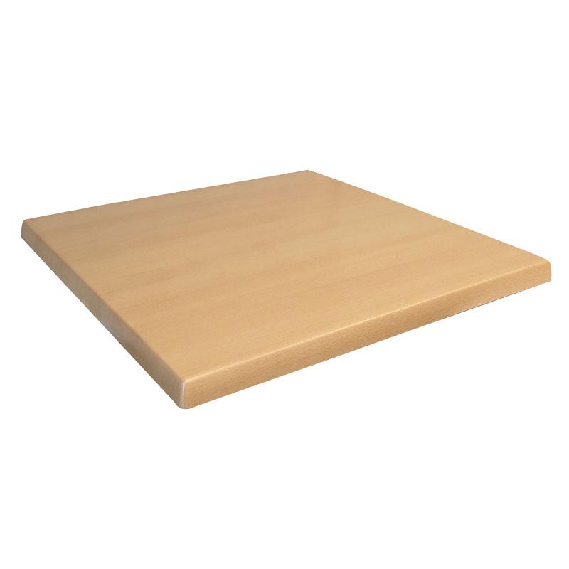 Plateau de table Werzalit 60x60 - BUCHE GEPLANKT_1