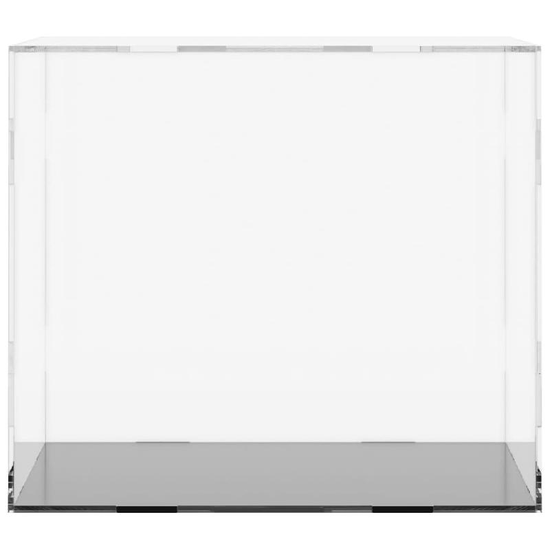 Vidaxl boîte d'affichage transparente 40x36x35 cm acrylique 154916_1