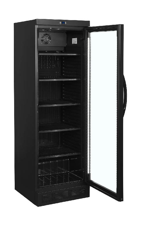 Vitrine réfrigérée cev435 black TEFCOLD_1