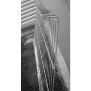 Barrière garde-corps en acier maille - Prévention anti-chute - Léger et facile à assembler_1