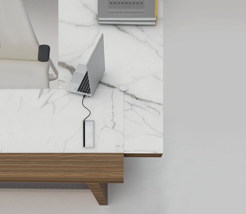 DV913 Vigo - Bureau de direction DVO - Design Baldanzi & Novelli - L. 100 x H. 20 mm_1