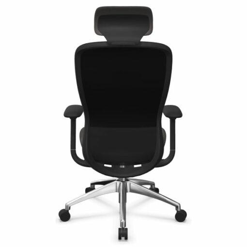 Fauteuil bureautique ergonomique - CONFORT avec têtière - neuf - mécanisme synchrone - accoudoirs 4D_1