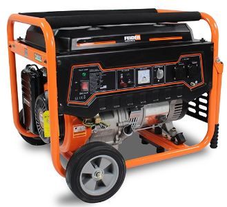 FG7000RE - Groupe électrogène essence Feider - 6500W max, 4 temps, démarrage électrique et lanceur_1