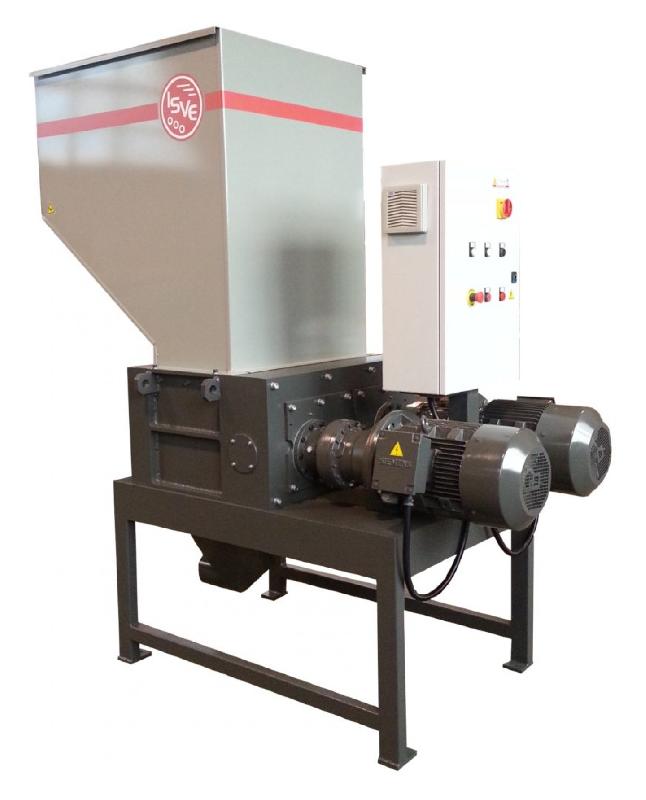 Modèle 4080S - Broyeur à 4 arbres - Bouche 400x800 mm - 15 kW - Production 150-300 kg/h - Normes CE_1