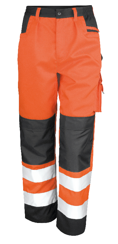 Pantalon cargo de sécurité - Réf: R327X - Bandes réfléchissantes 7cm - Normes EN ISO 20471:2013 + A1:2016 Classe 2_1