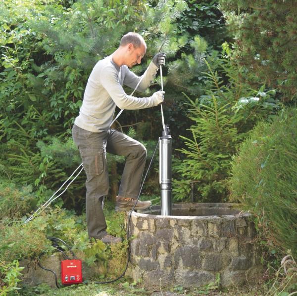 Pompe immergée de forage GC-DW 1300 N - idéale pour puits et forages profonds_1