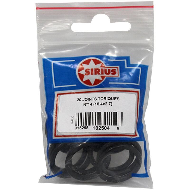 Sachets de 20 joint toriques numéros 1 à 26 - 1_1