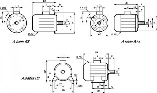 Sk moteur asynchrone triphasé 3000 tr/min 2 pôles_1