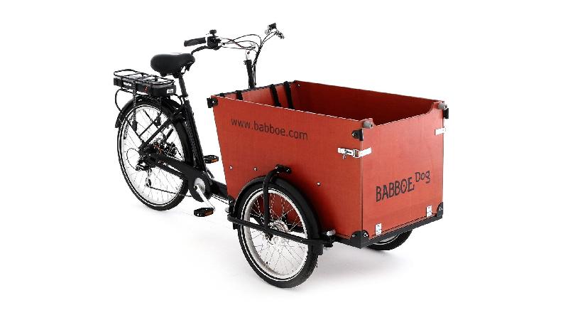 Triporteur électrique Babboe Dog-E - Moteur GWA Energy 250W - Dérailleur Shimano 7 vitesses_1