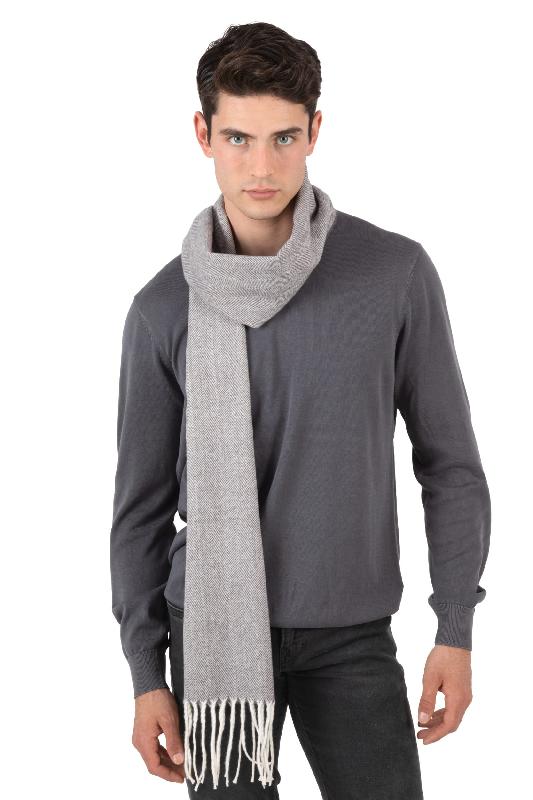 Écharpe à franges 100% acrylique - Réf: KP434 - Toucher doux et léger - Marque K-up_1