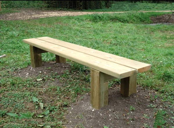 Banquette bois campagnarde_1