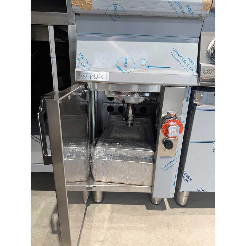 Friteuse Lotus à gaz sur meuble 13 litres - F13-74G  |Déstockage neuf_1