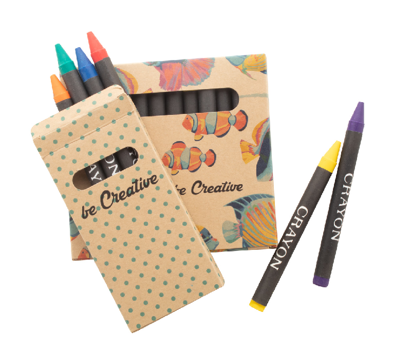 Set de 12 crayons de couleurs personnalisés