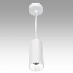 Spot rond en suspension LED 10W IRVINA S ROUND - réflecteur haut rendement, faisceau 36° et coloris personnalisable_1