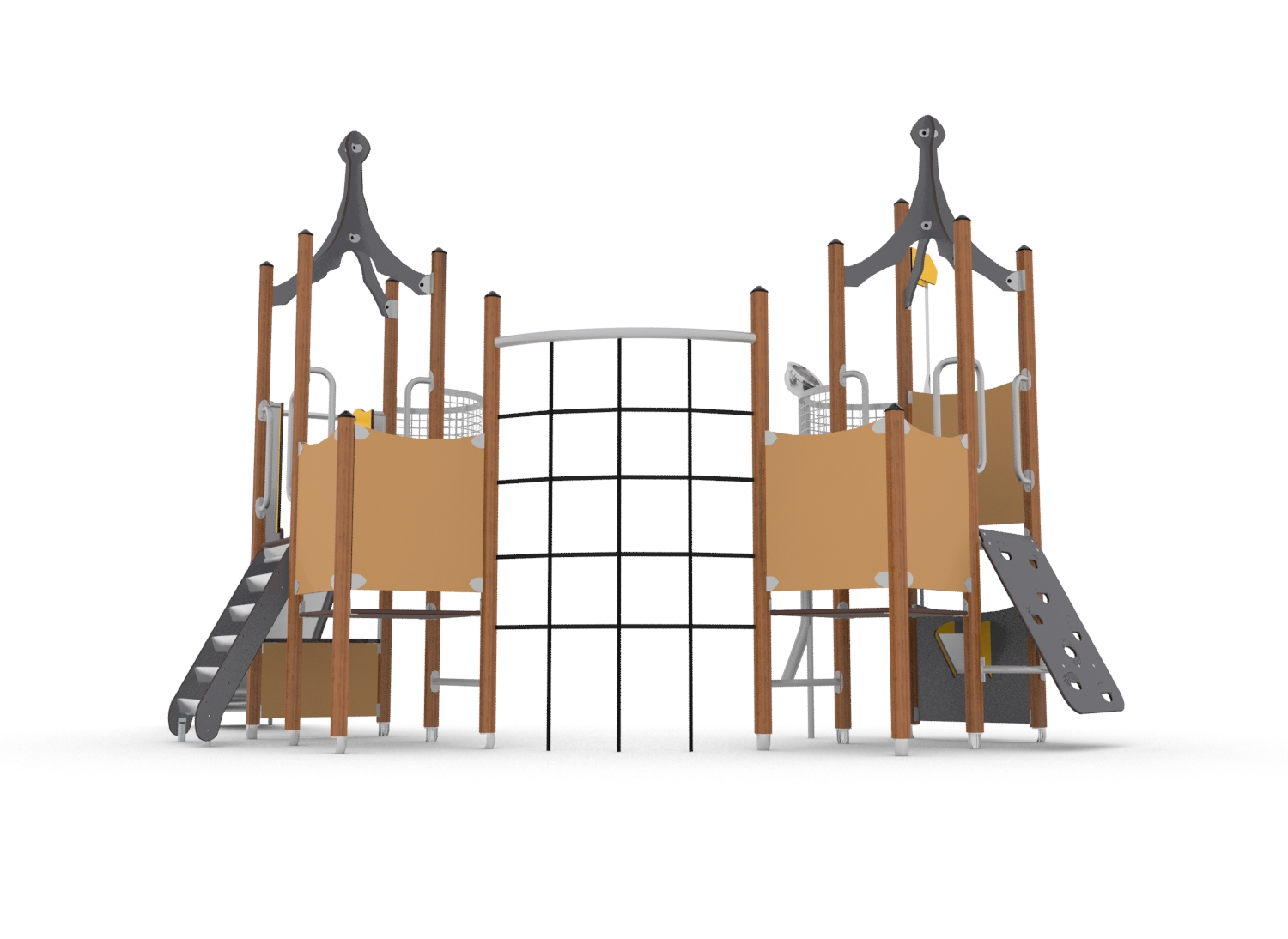 Structure multi-jeux pour aire de jeux - Unimini Rilla - Hags - 3 à 5 ans_1