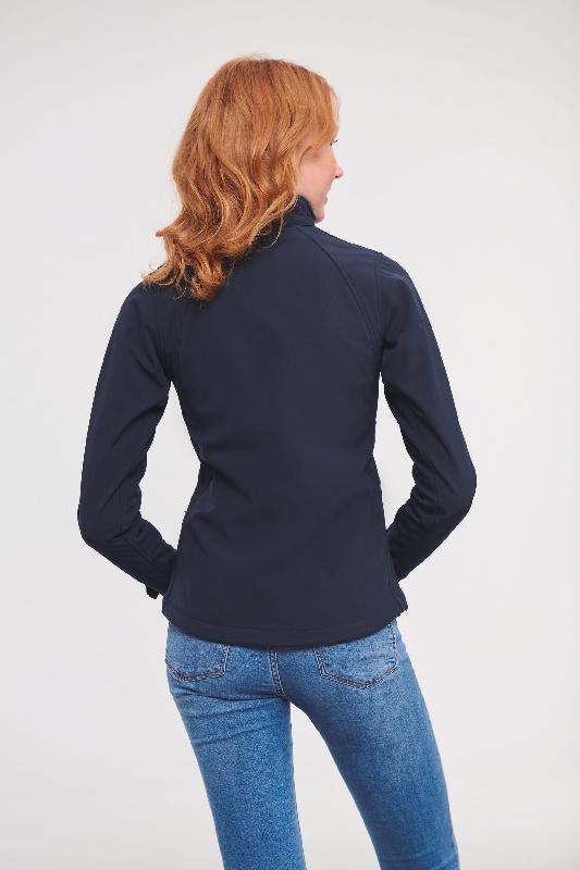 Veste softshell femme - Russell - Tissu léger respirant à 3 couches - Imperméable 5000 mm - Réf: RU140F_1