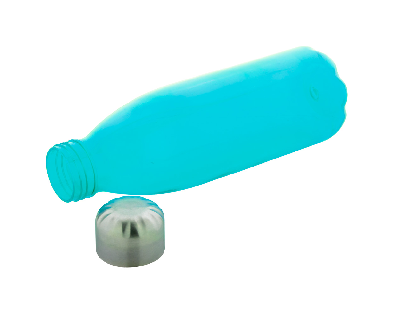 Bouteille en RPET - 600 ml - bouchon en acier inoxydable - sans BPA_1