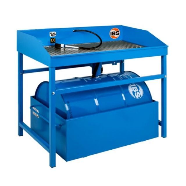 Fontaine de dégraissage manuelle M-500 - 500 kg de charge - Raccord sur fût - Dimensions 1145x670x1050 mm_1