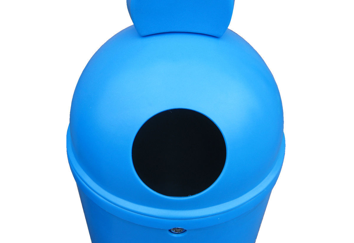 Poubelle personnalisable en dix couleurs pour espaces enfants