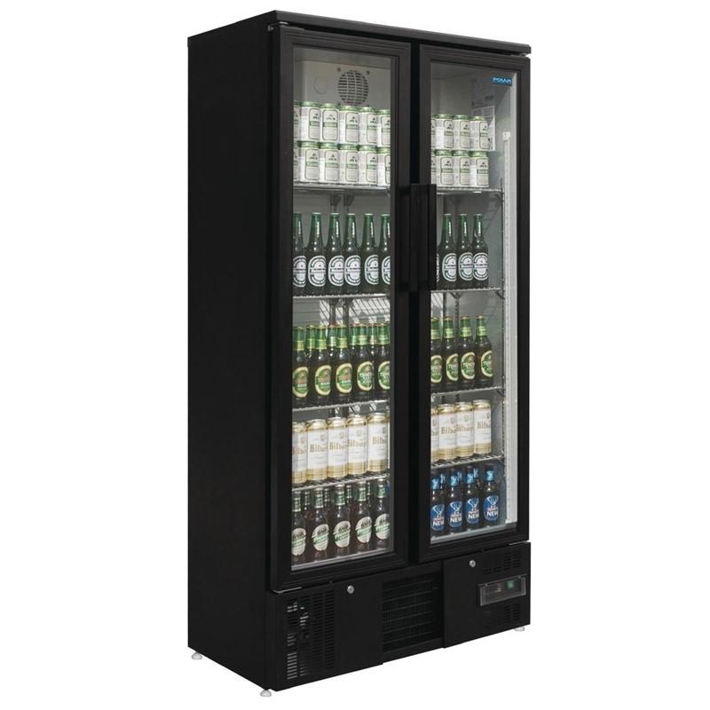 Arrière-bar vertical double portes battantes Série G - 490 litres | Polar - GJ449_1