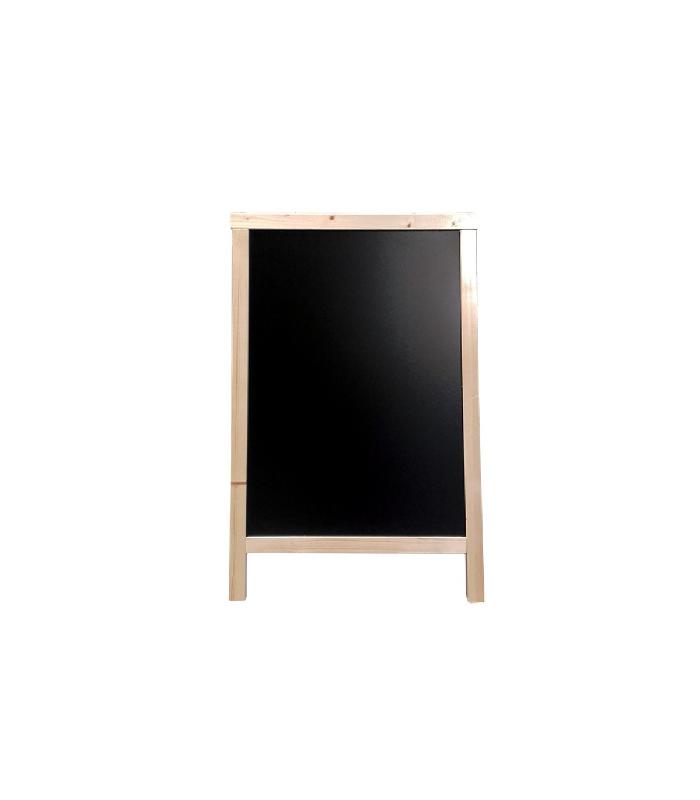 Chevalet stop trottoir - Cadre bois 85 x 55 cm - Référence : PFN49PIN_1