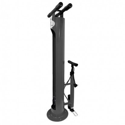 Station de réparation pour vélos Velorep - Pour 2 vélos avec gonfleur et set d'outils complet_0