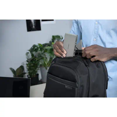 UH1440P Station daccueil mobile USB-C 5 Gbits/s sans pilote avec double sortie vidéo  DP/HDMI/VGA_1