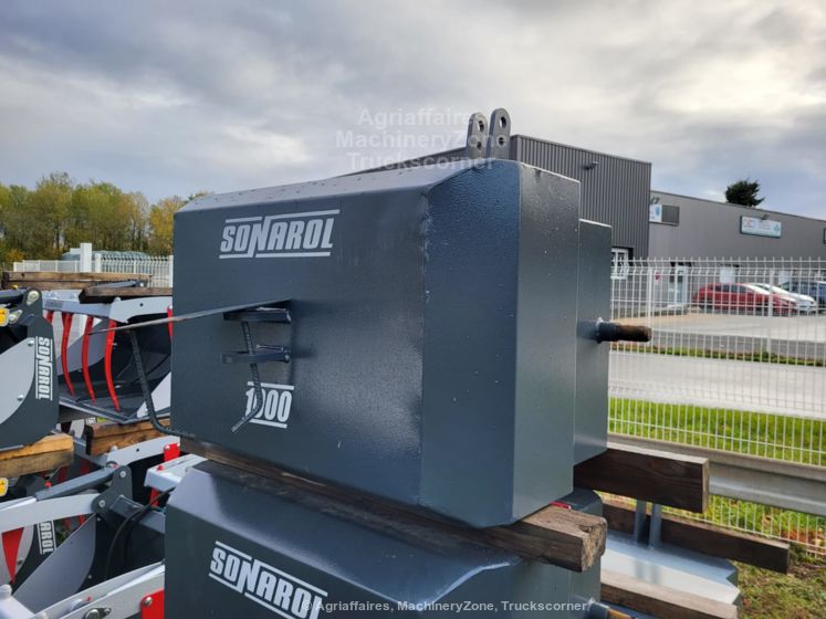 Masse de lestage Sonarol pour tracteur agricole - modèles de 600 à 1200 kg - attelage catégorie 2 et 3_1