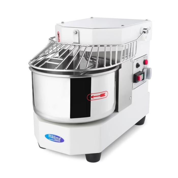 Pétrin à spirale / pétrin à pâte - 8 L - Blanc | Maxima - 09361008_1