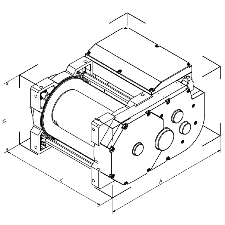 Treuil électrique TRBOXTER - REF : 62030 - Pour traction, halage et levage simples_1