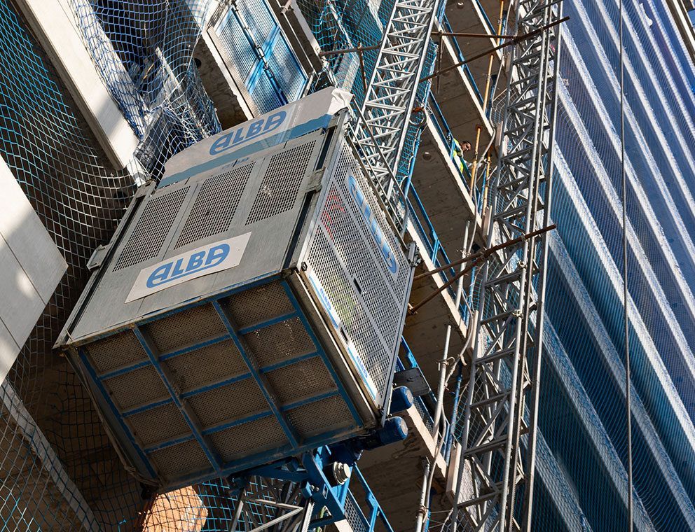 Ascenseur de chantier pour personnes et matériaux jusqu'à 1000 kg - EPM 1000_1