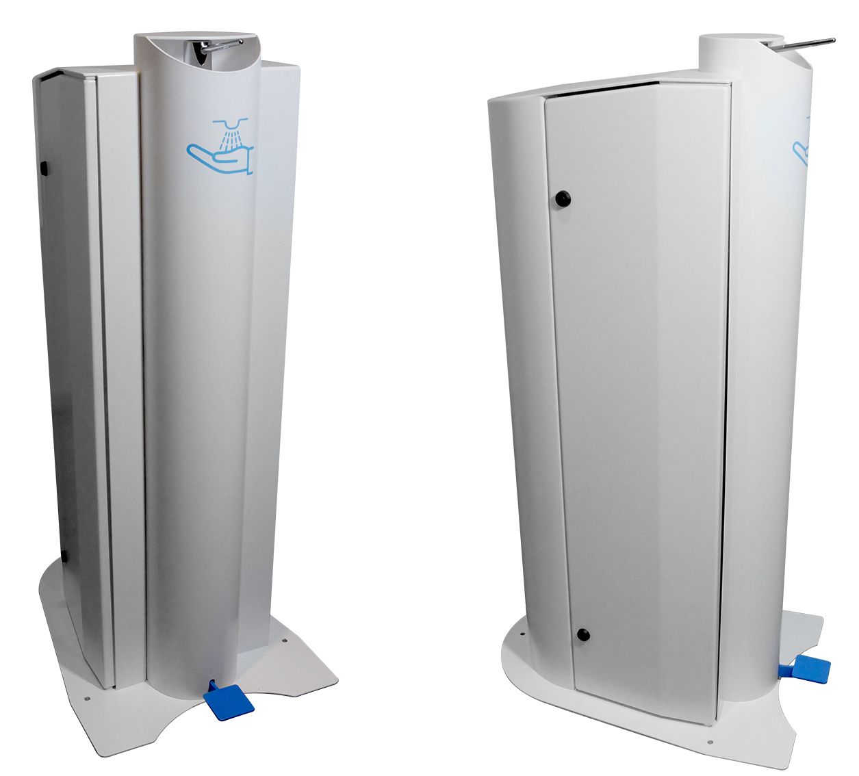 Cargo - borne avec pédale mécanique - Elecom - capacité de réservoir 32 litres - hauteur 97,1 cm_1