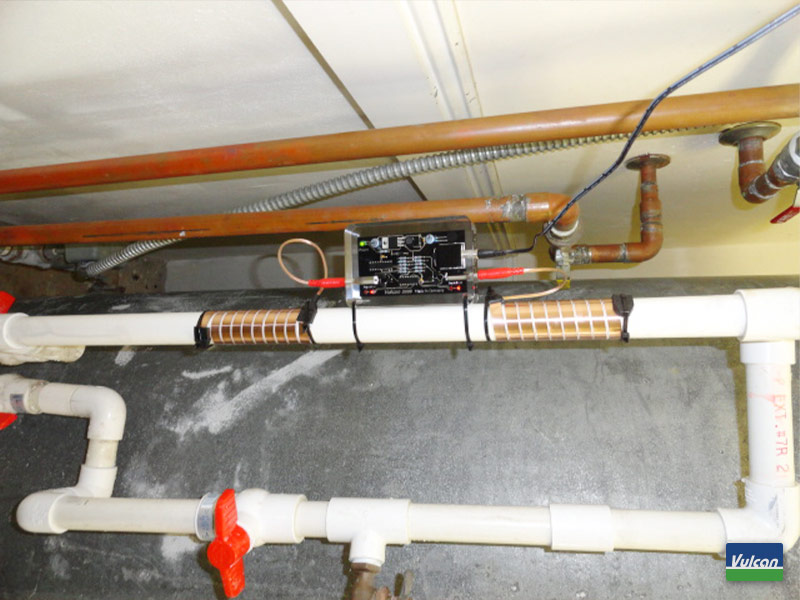 Dispositif écologique Vulcan 5000 contre les dépôts de calcaire