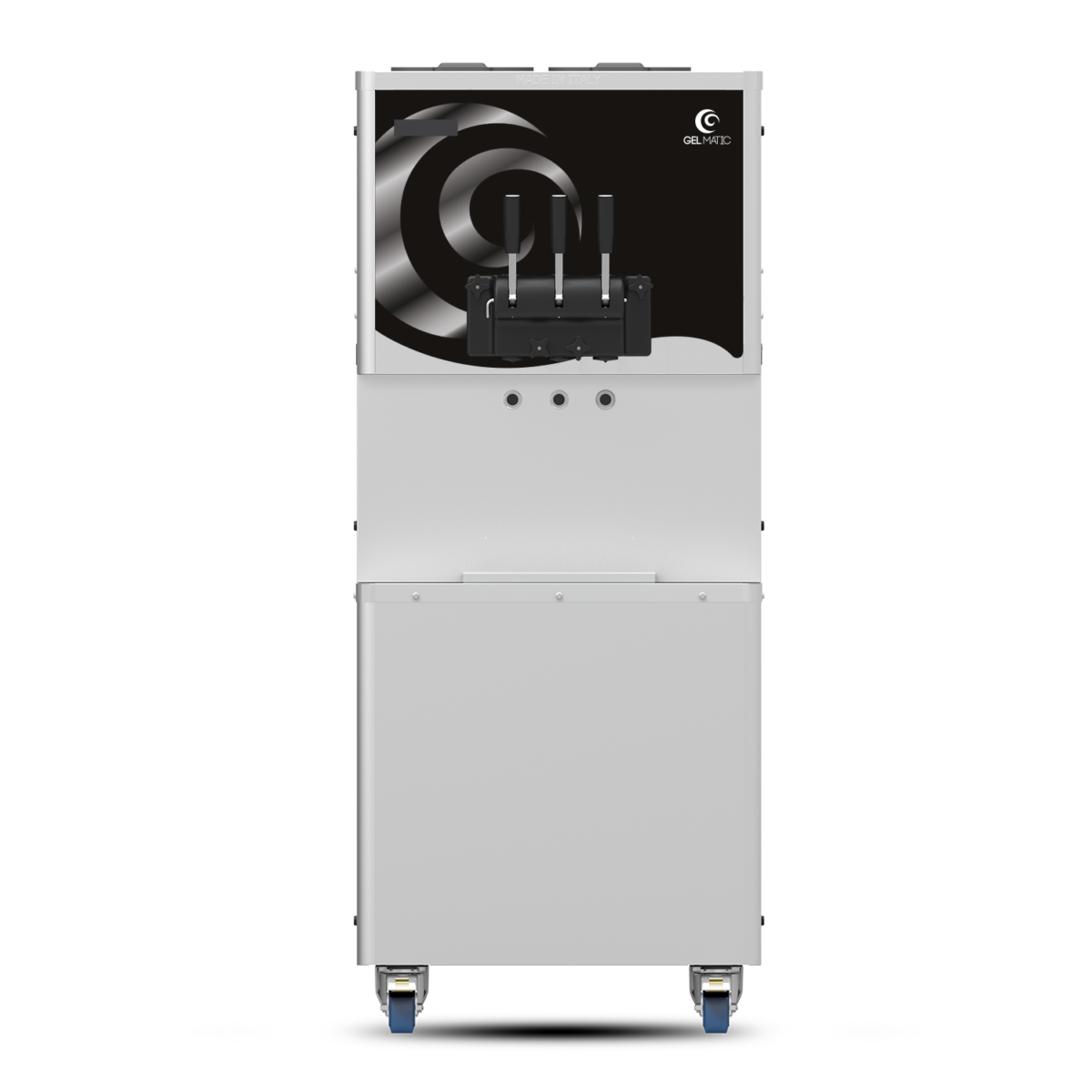Machine à glace italienne à gravité - 2+1 parfums - 4900W - 600 cônes/h - Gel Matic MV Easy 2 GR_1
