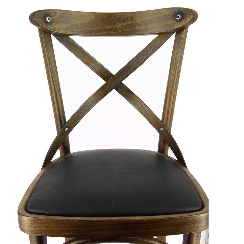 Chaise salle de restaurant Chinon - Marron_1