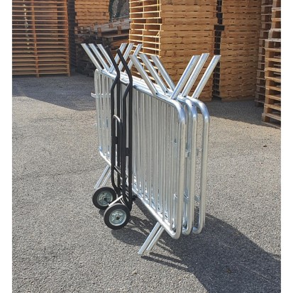 Diable de transport EASYBAR - Réf TEPOLYDIATN - solide et pratique pour les barrières de police et la voirie_1