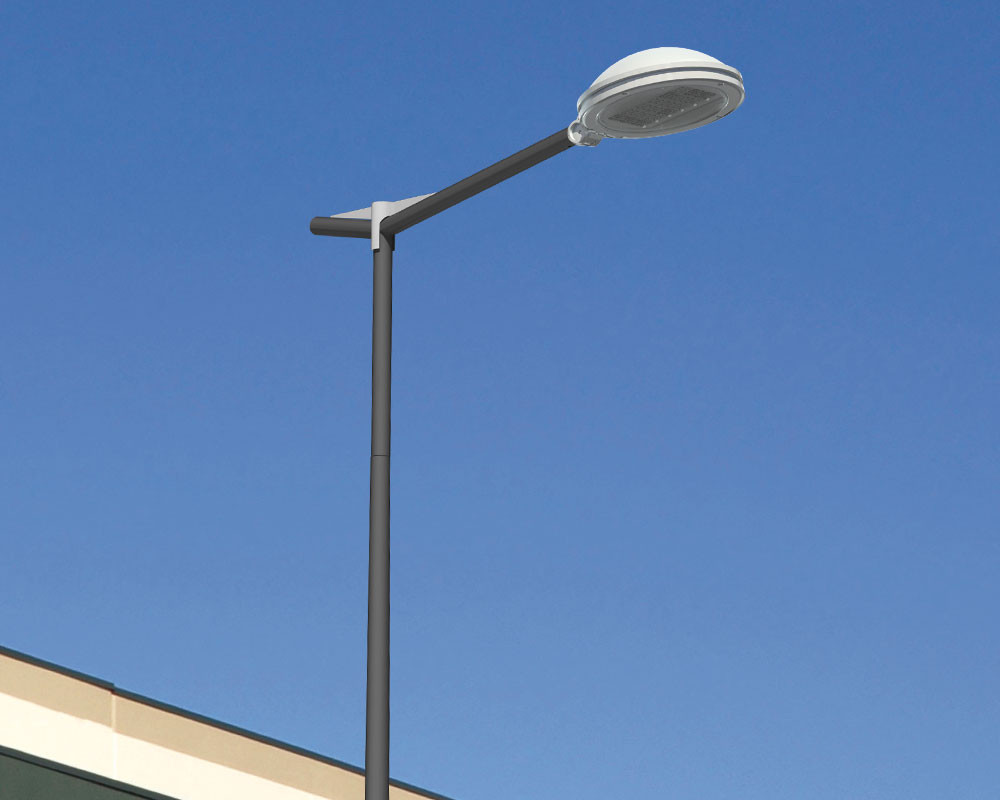 Mât d'éclairage public cylindro-conique alizea 13 / en acier galvanisé_2