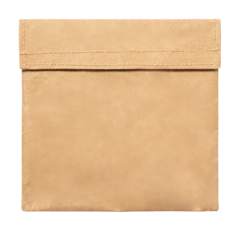 Sac snack - isotherme réutilisable en papier recyclé laminé - doublé en PEVA_1