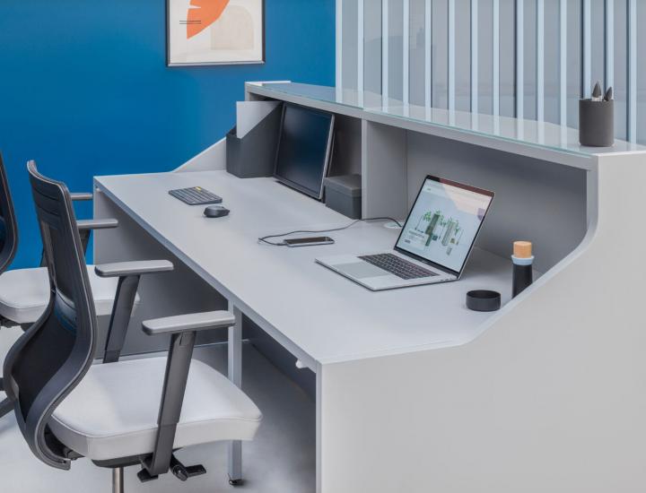 Banque d'accueil en relief ALPA - Ref : ALP05_1