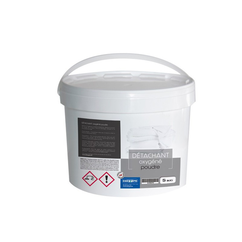 Detachant oxygene en poudre ph a 1% : 10 +/- 0,5. Seau de 5kg_1