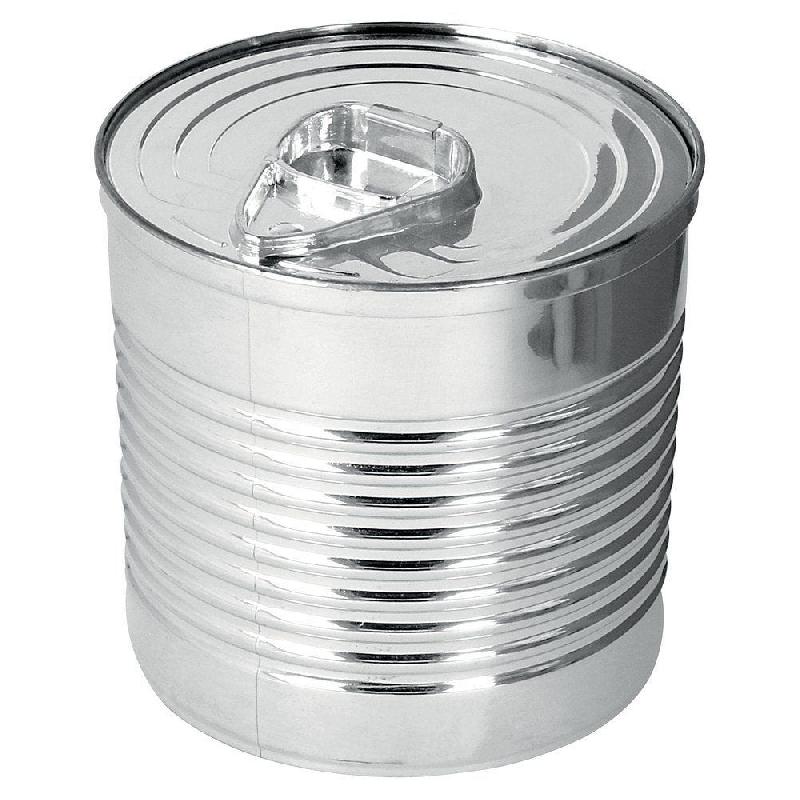 Pot boîte de conserve 200ml PS métallisées Ø7,4x7cm - par 20_1