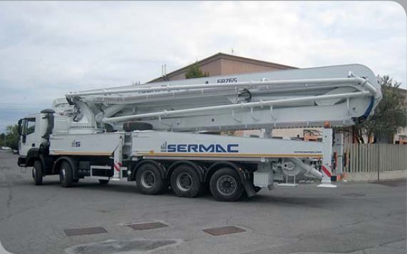 Sirio 6rz65-l camion pompe à béton_1