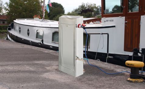 Borne marina - urbaflux - corps en tôle inox_1