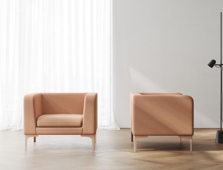 Canapé d'accueil gamme douce et élégante - ref : Set 22_1