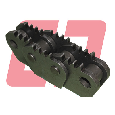 Chaîne à picots inclinés pour scierie