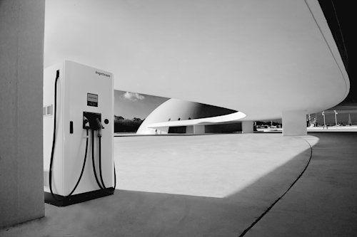 Station de recharge rapide INGEREV Rapid 50 pour véhicules électriques - 43,5 kVA